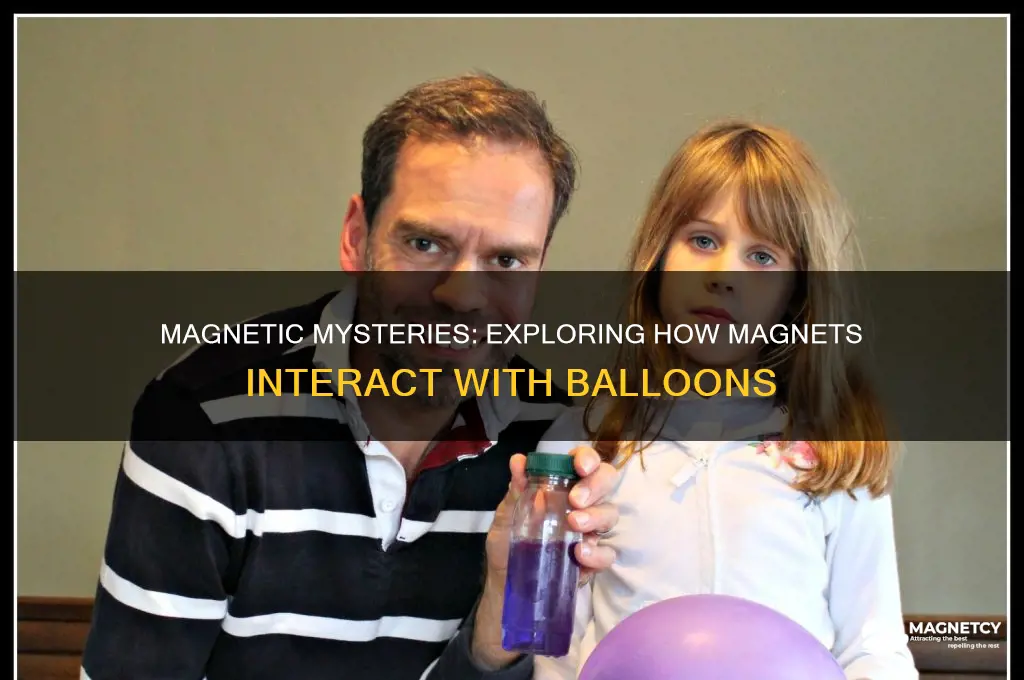 can magnets affect balloons