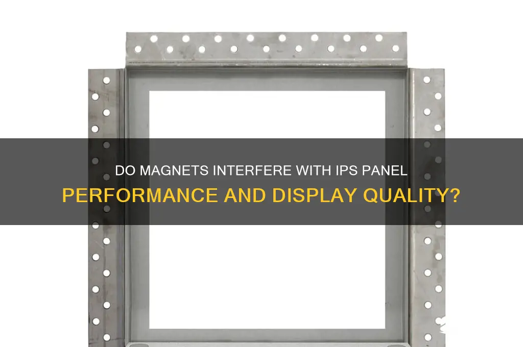 can magnets affect ips panels