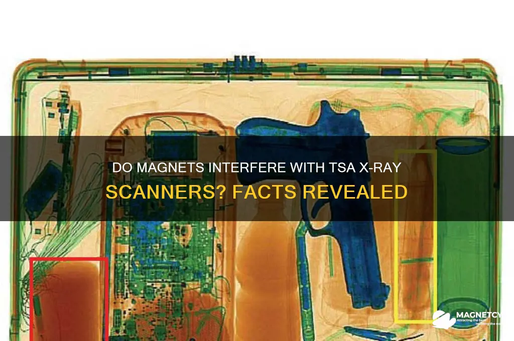 can magnets affect tsa xray