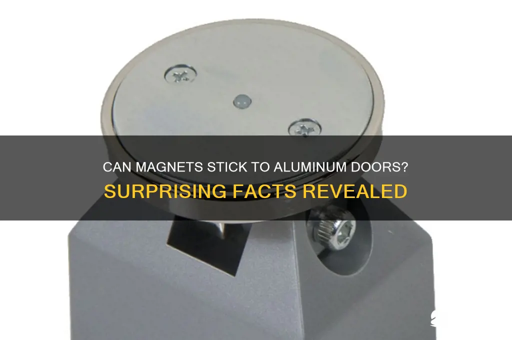 can magnets attach to an aluminum door