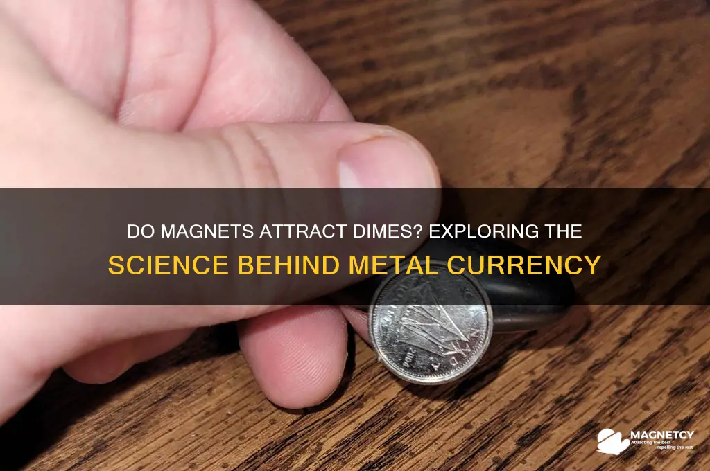 can magnets attract dimes