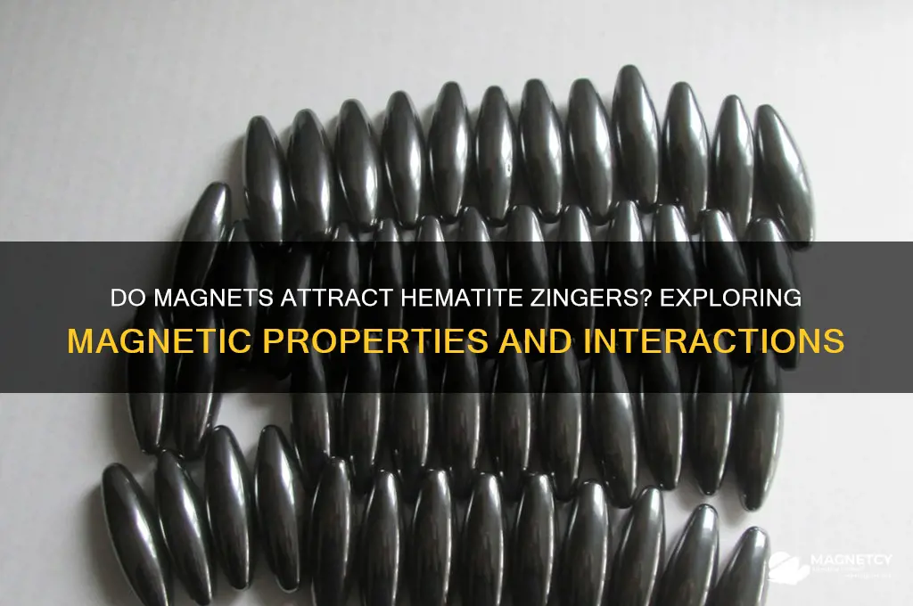can magnets attract hematite zingers