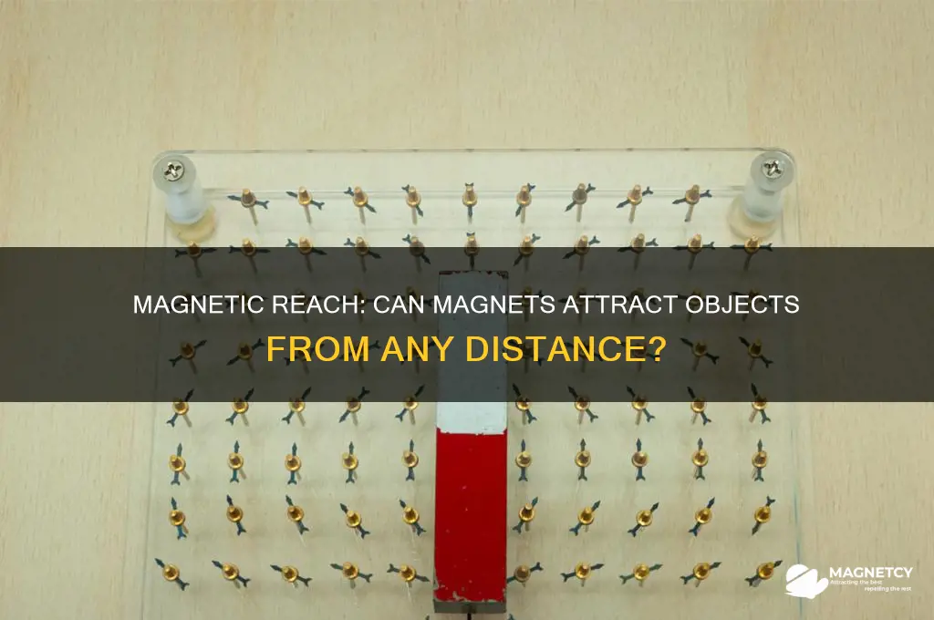 can magnets attract objects from any length