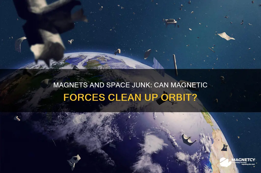 can magnets attract space junk