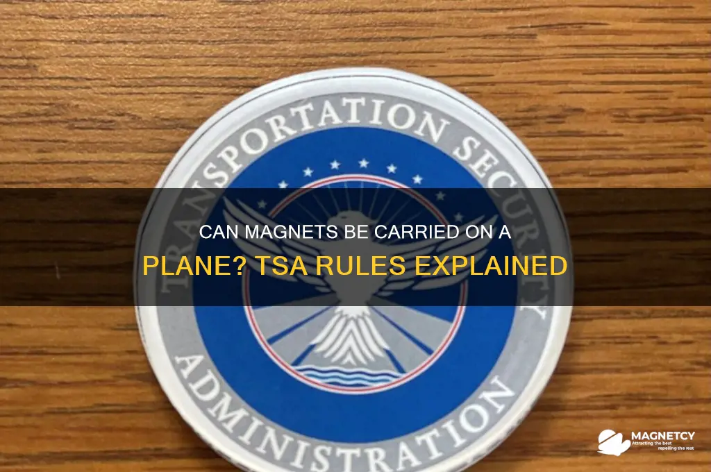can magnets be carried on a plane