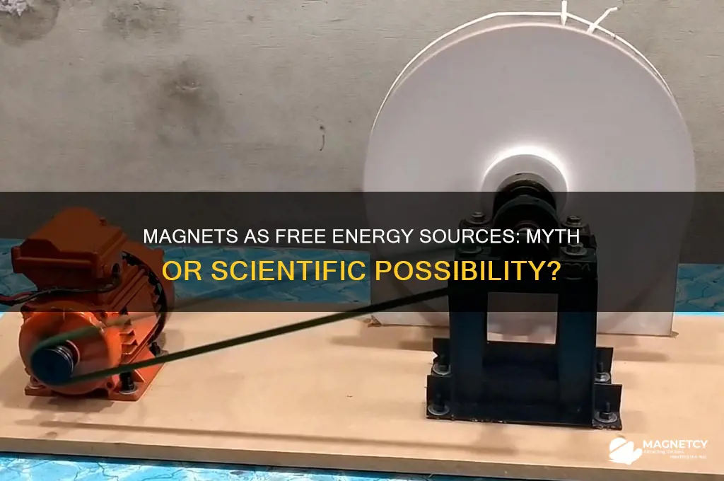 can magnets be source of free energy
