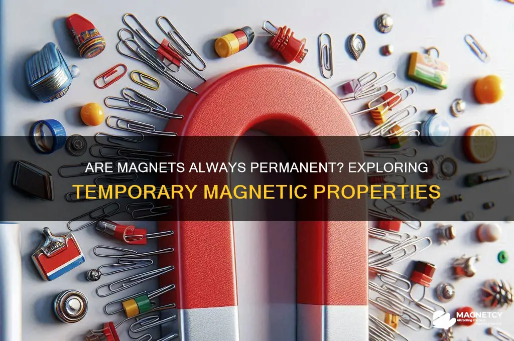 can magnets be temporary