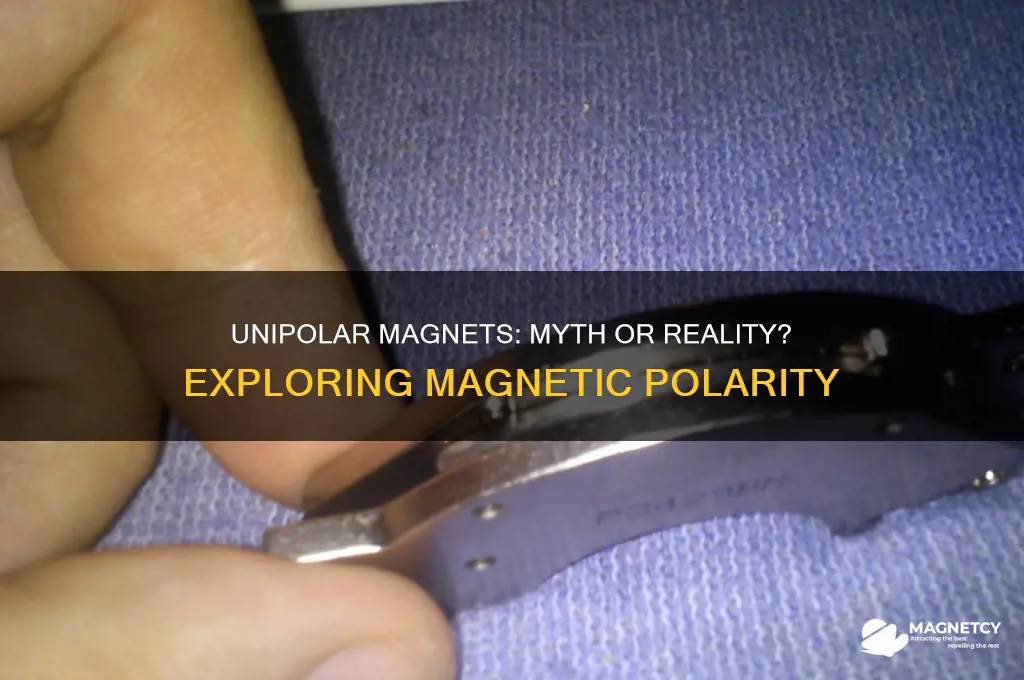 can magnets be unipolar