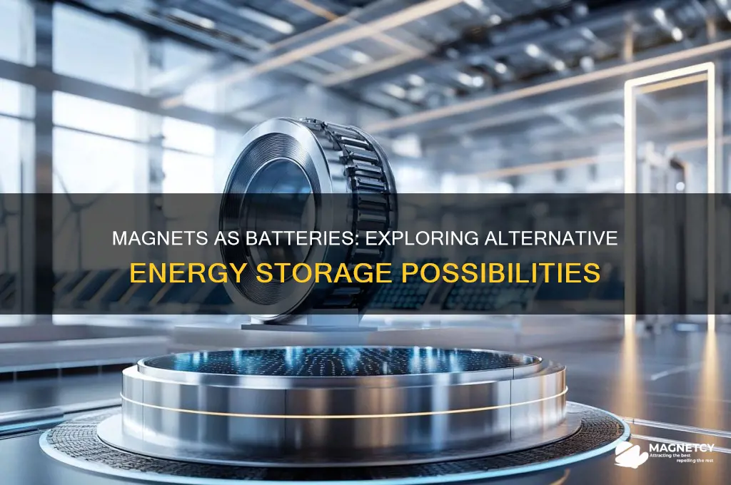 can magnets be used as batteries