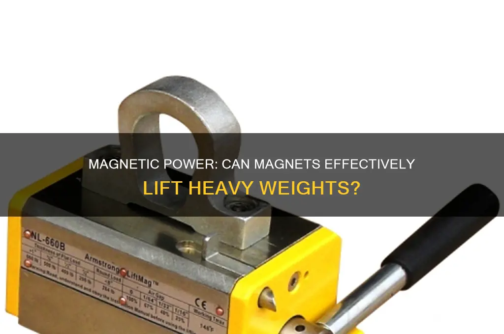 can magnets be used to lift weight