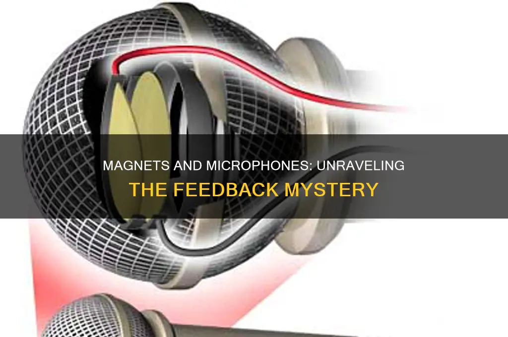 can magnets cause feedback mic