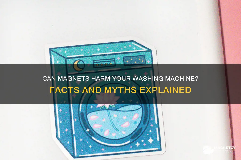 can magnets damage a washing machine
