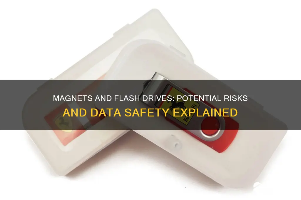 can magnets damage flash drives