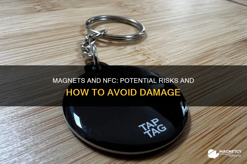 can magnets damage nfc