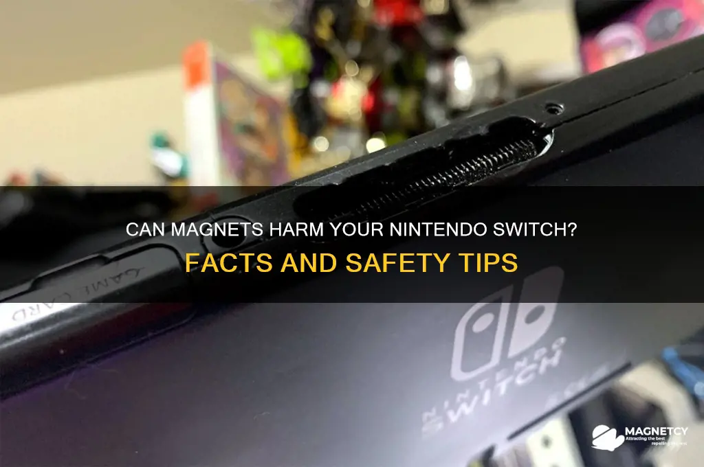 can magnets damage nintendo switch