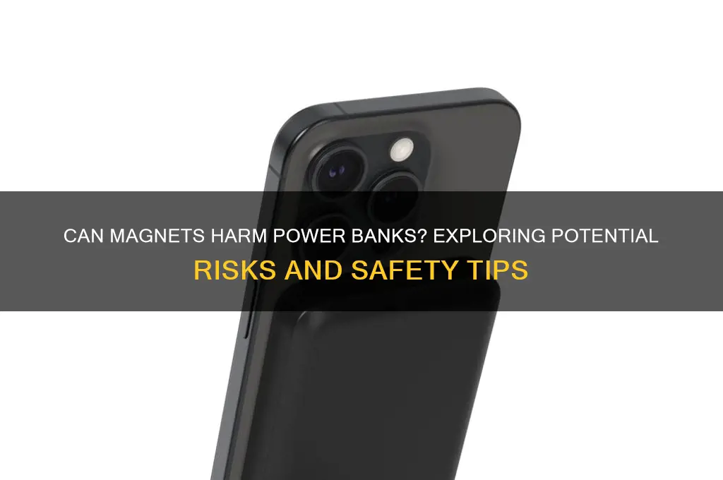 can magnets damage power banks