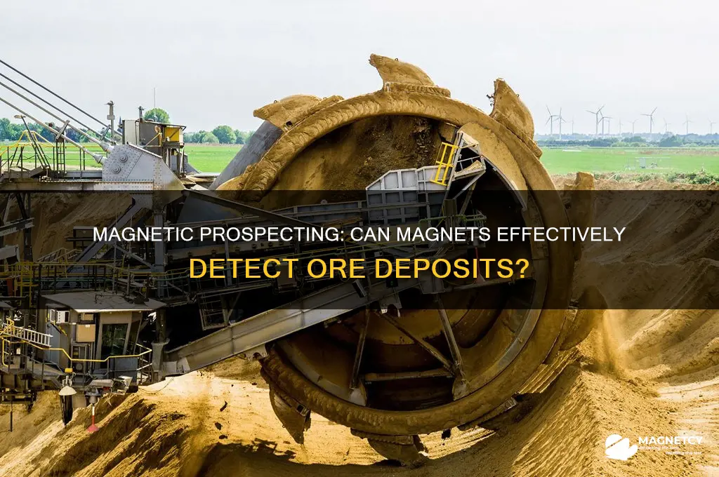 can magnets detect ore