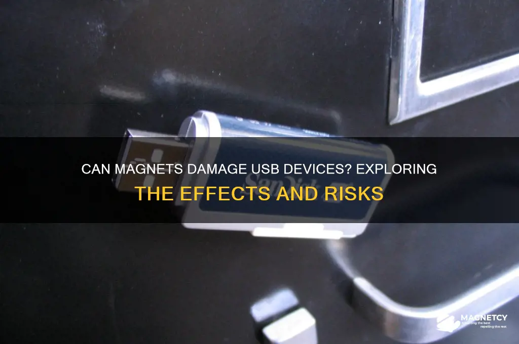 can magnets effect usb
