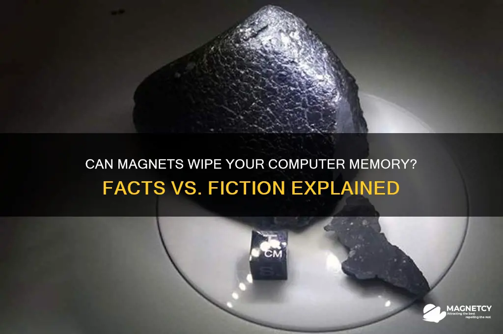 can magnets erase computer memory