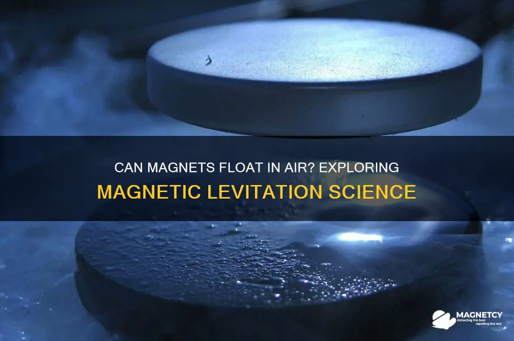 can magnets float in air