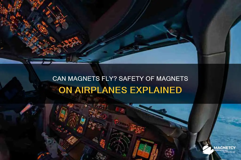 can magnets go in a plane