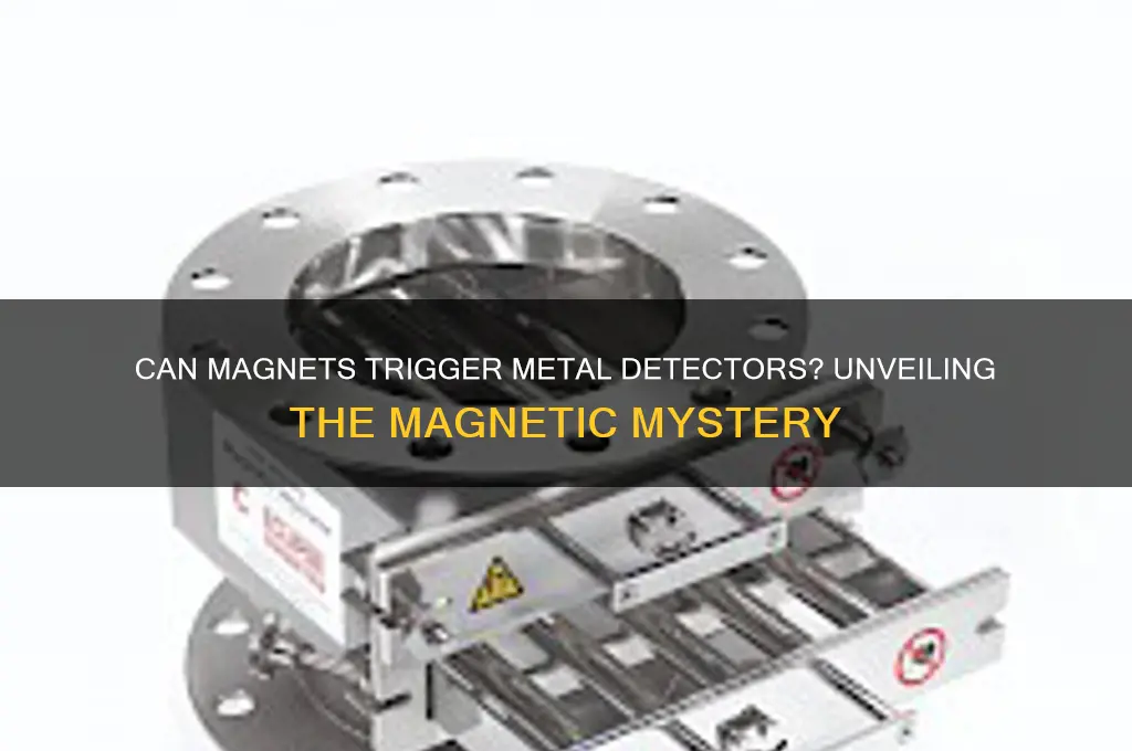 can magnets go through metal detectors