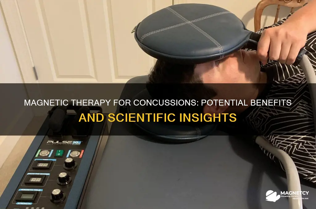 can magnets help a concussion