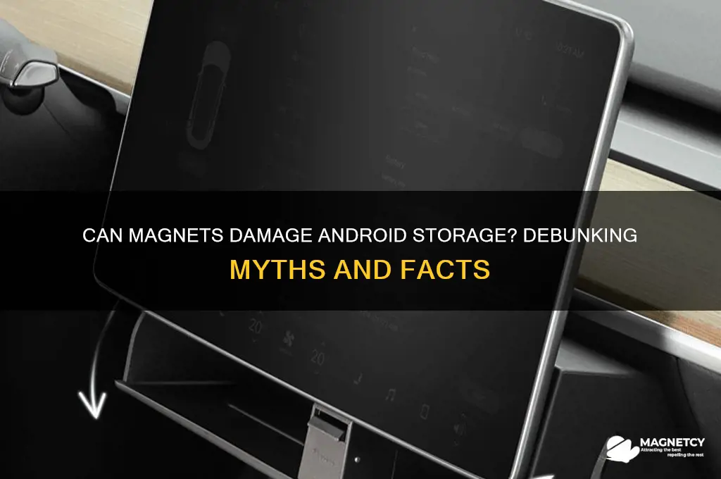 can magnets hurt my android storage