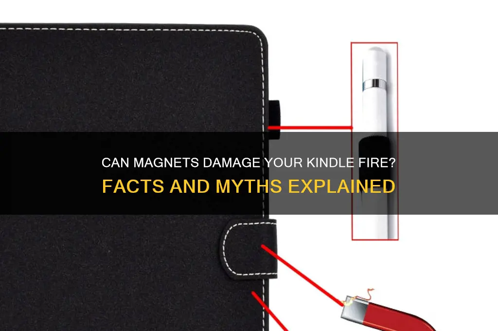 can magnets mess up your kindle fire