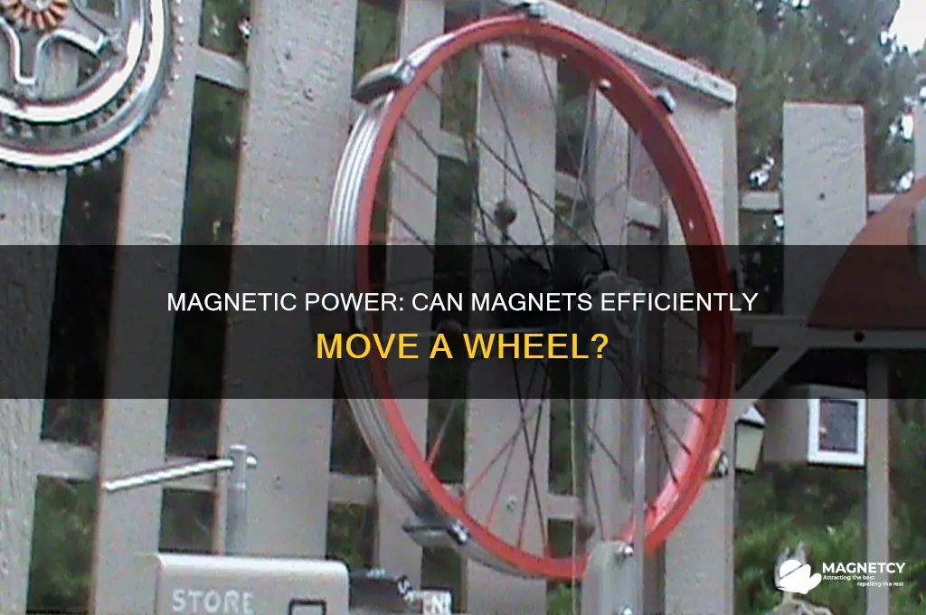 can magnets move a wheel