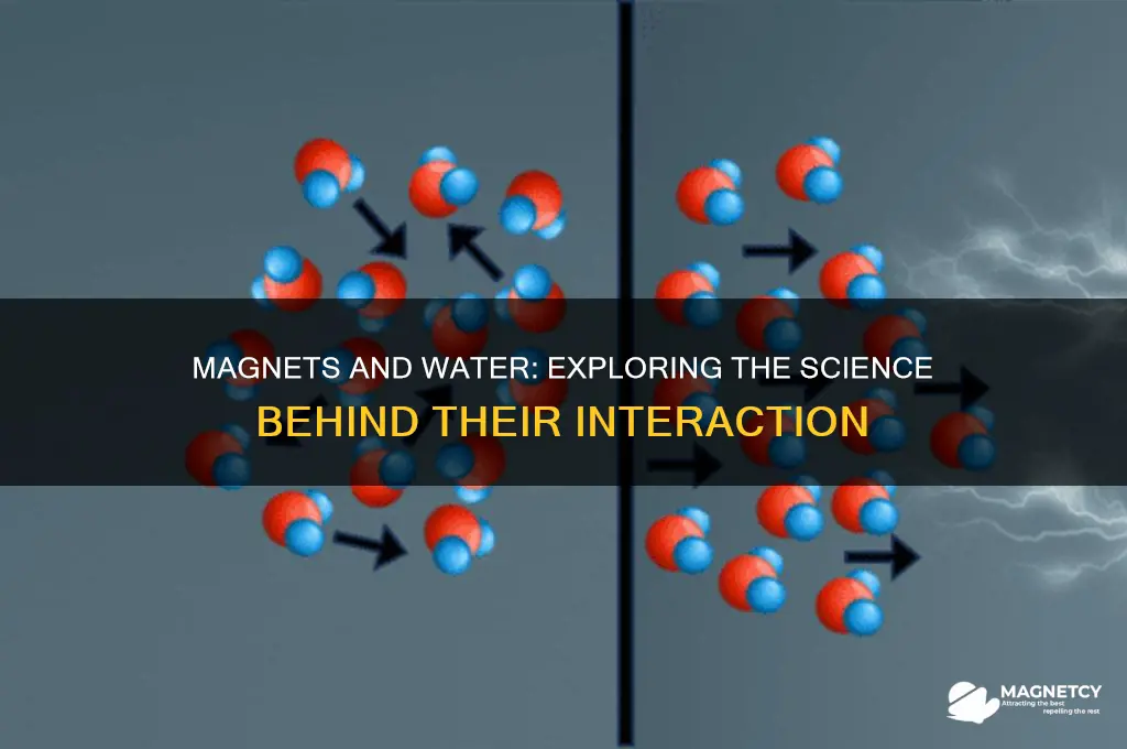 can magnets move water