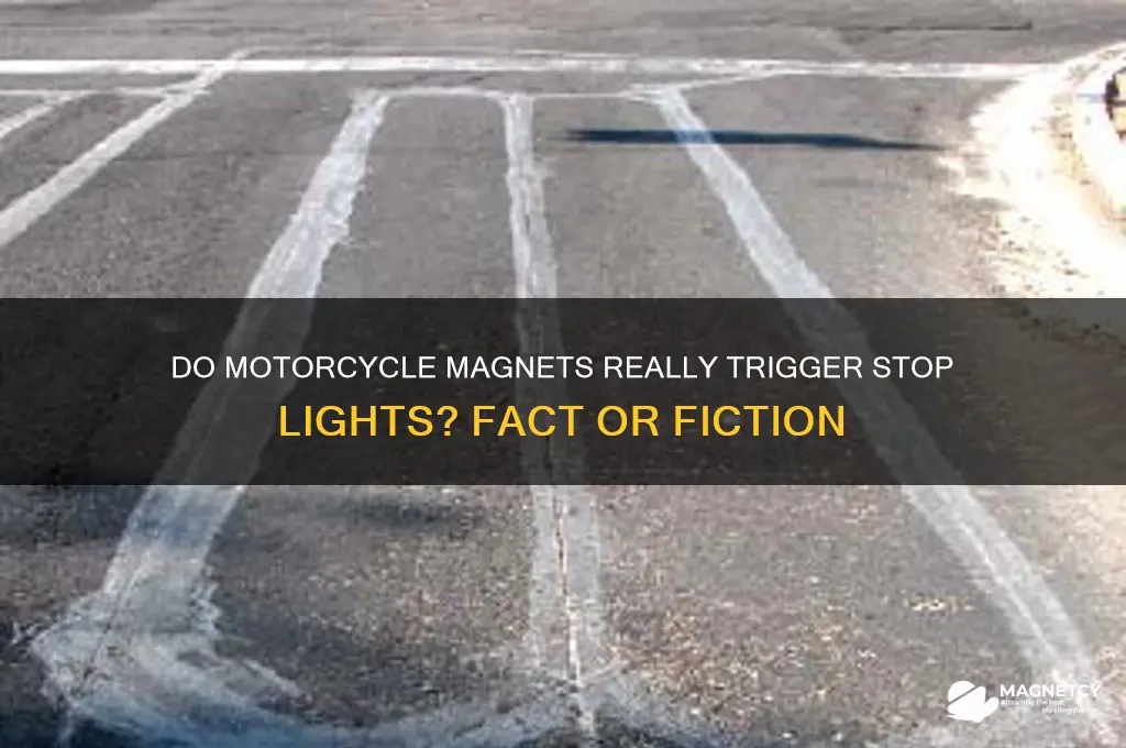 can magnets on motorcycles trigger sotp lights