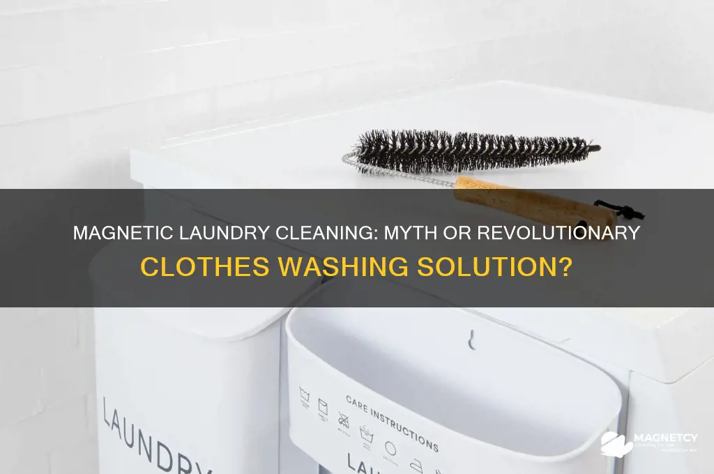 can magnets really clean your clothes