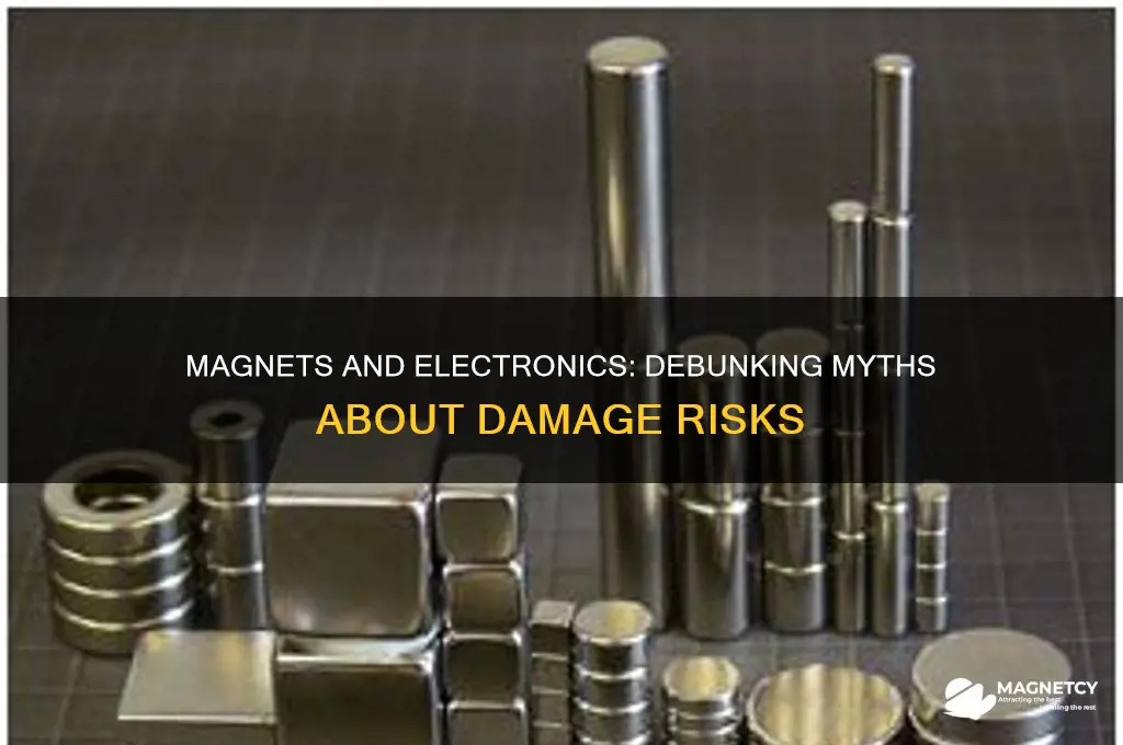 can magnets really mess up my computer or electronics