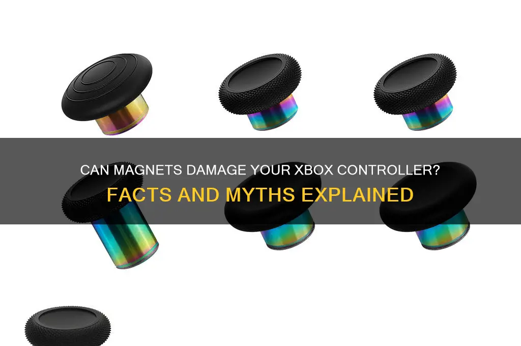 can magnets ruin xbox controller