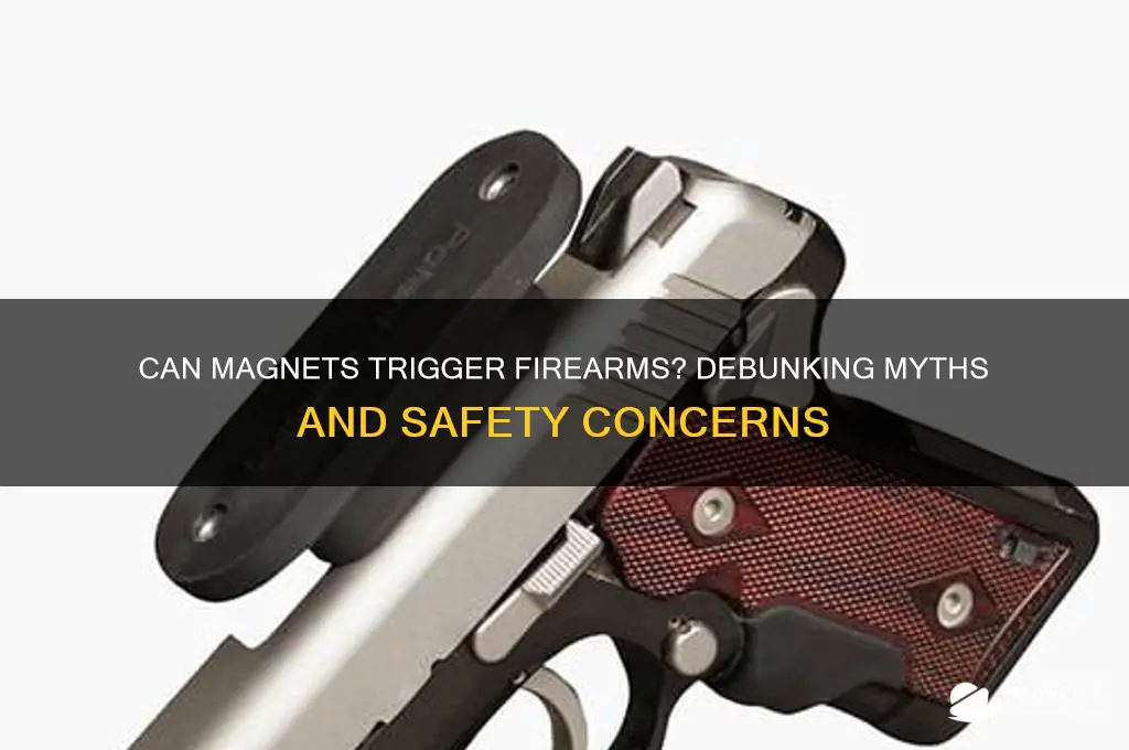 can magnets set off a gun