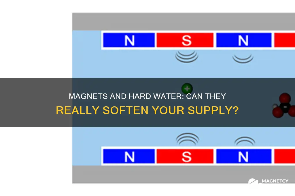 can magnets soften hard water