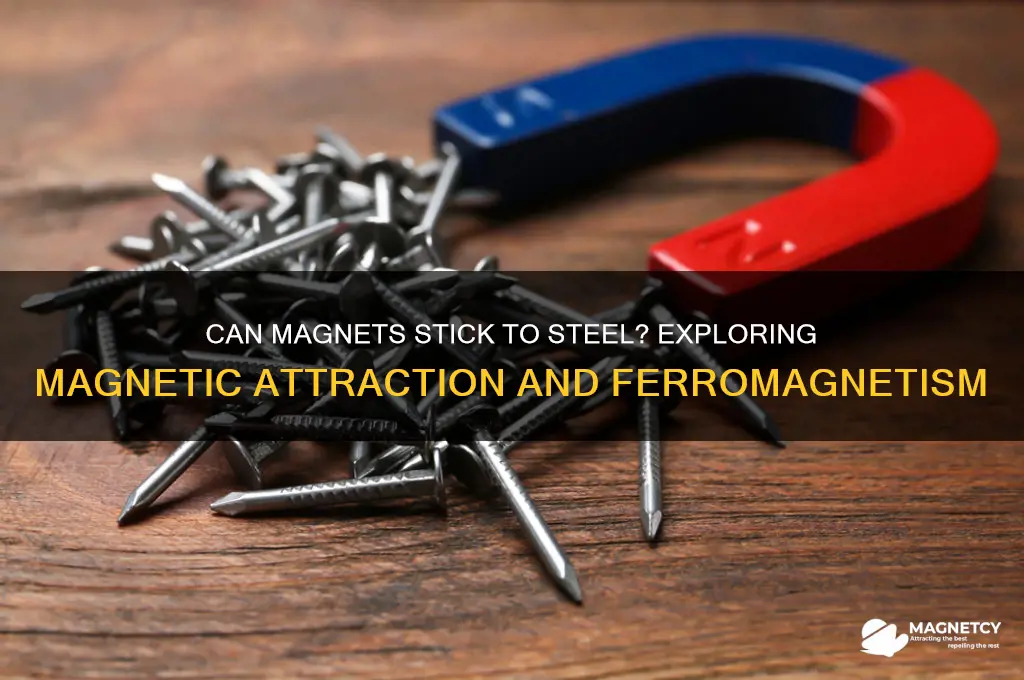 can magnets stick to steel