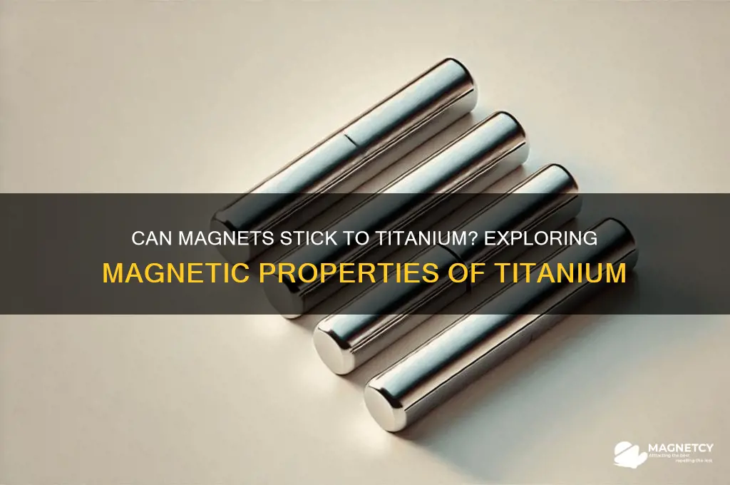 can magnets stick to titanium