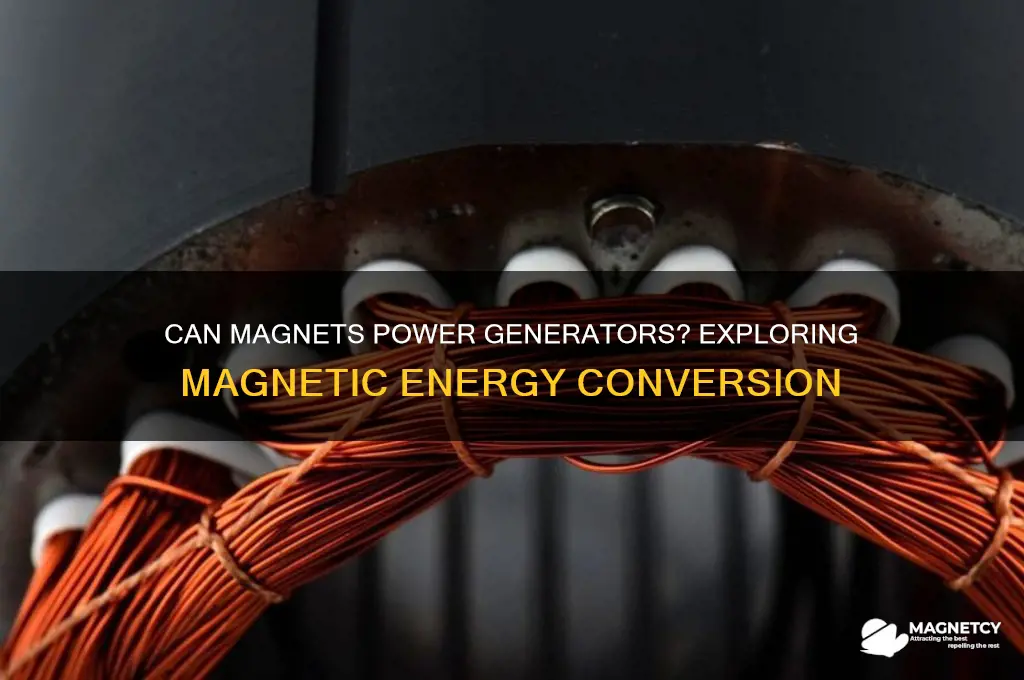 can magnets turn a generator