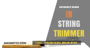 Do Magnets in String Trimmers Lose Strength Over Time?