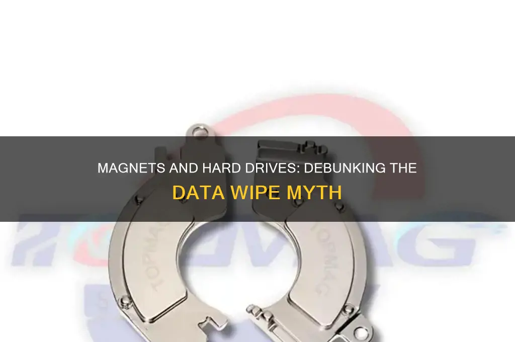 can magnets wipe out a hard drive on a computer