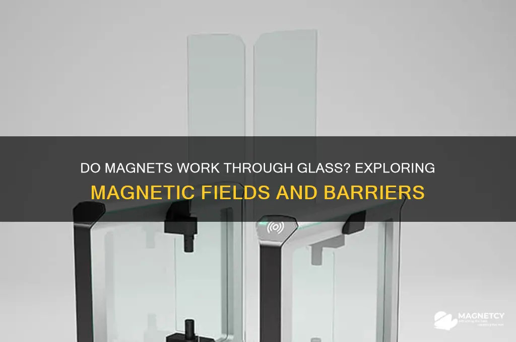 can magnets work through glass