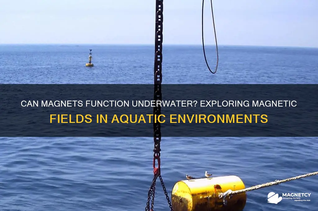 can magnets work underwater