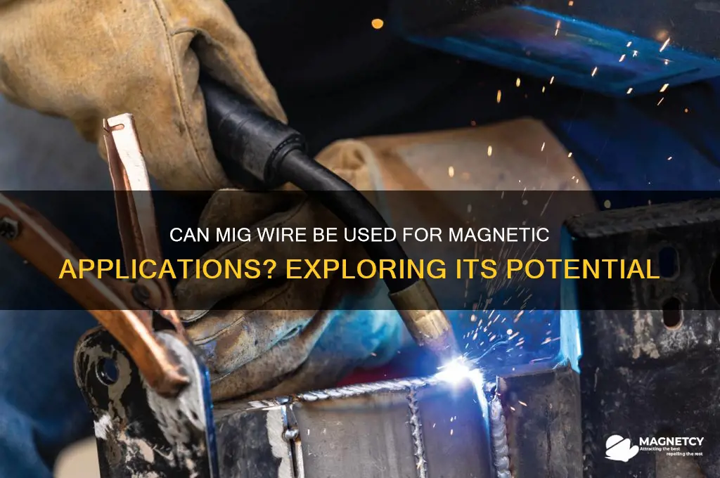 can mig wire be used for magnetic