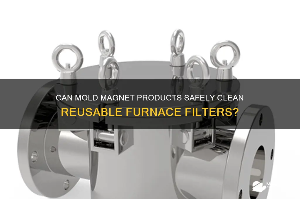 can mold magnet prouct be used on reusable furnace filters