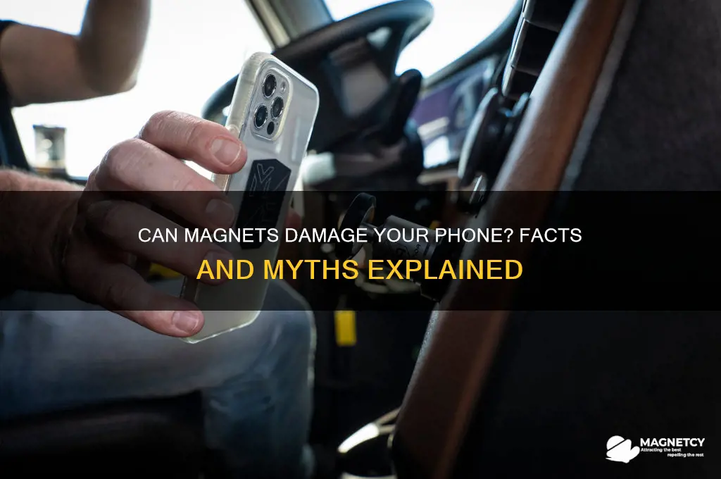 can my phone be near a magnet