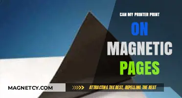 Can Your Printer Handle Magnetic Pages? A Comprehensive Guide