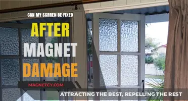 Repairing Magnet Damage on Your Screen: Is It Possible?