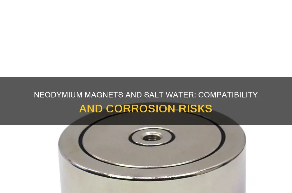 can neodymium magnets be exposed to salt water